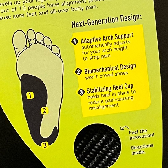 ProFoot Good Posture Orthotic Arch Support Women’s 6-10 NIB - Picture 7 of 9